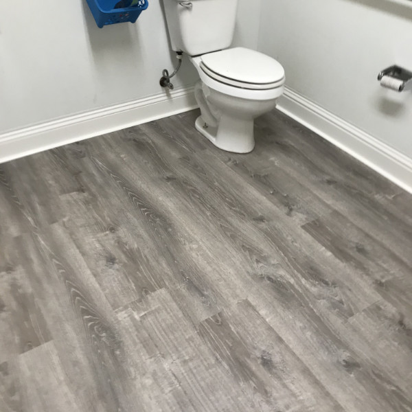 Bathroom Floor After